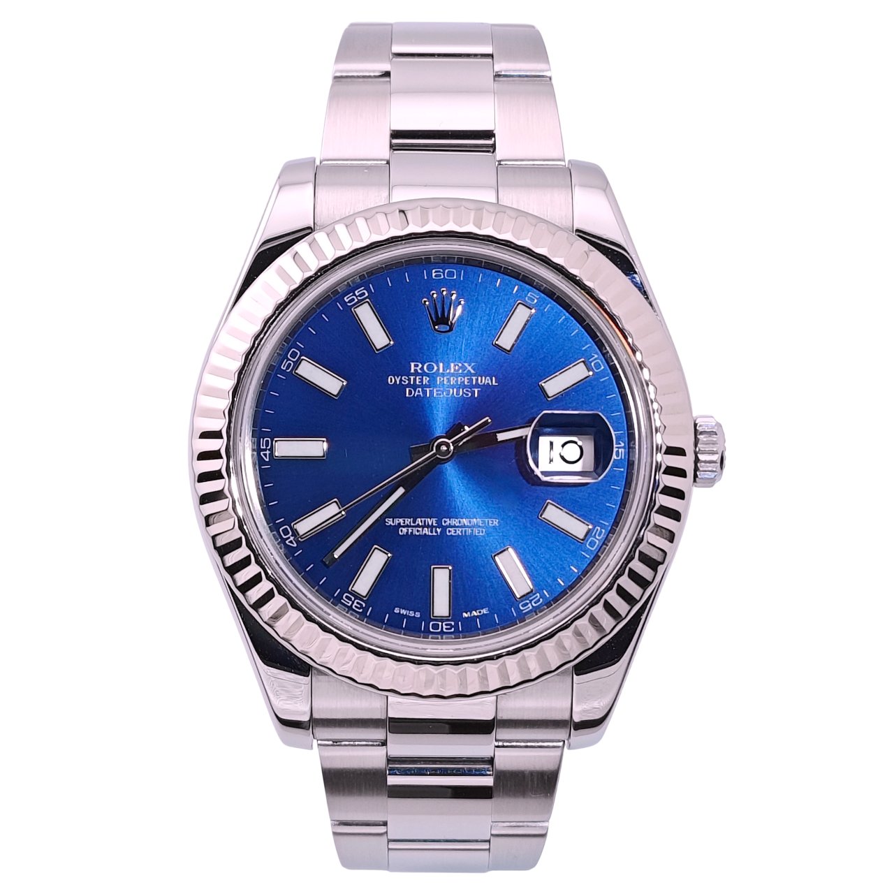 Datejust 41mm - 116334 Blue Dial Oyster