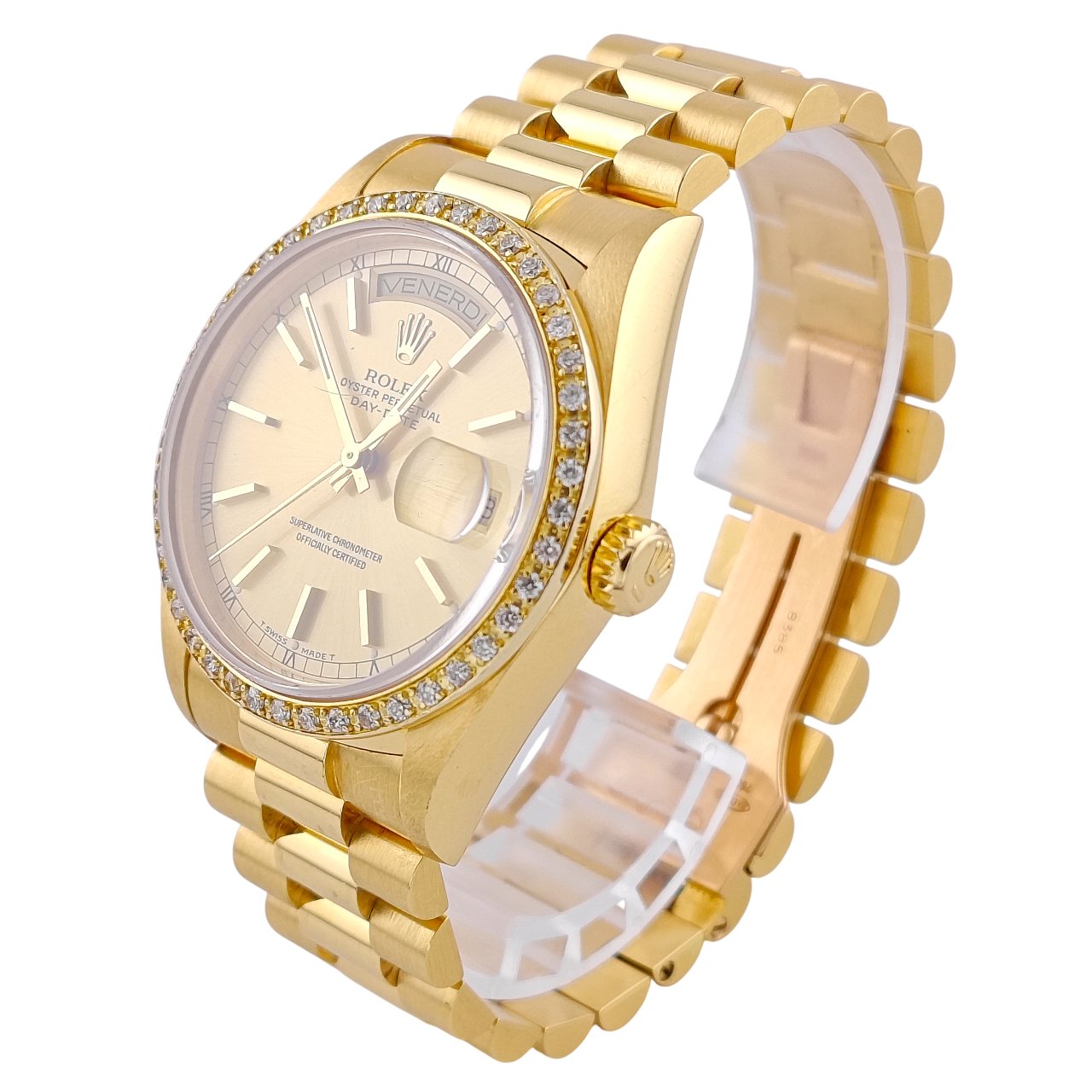 Day-Date 36 Champagner Diamond 1986 - 18038