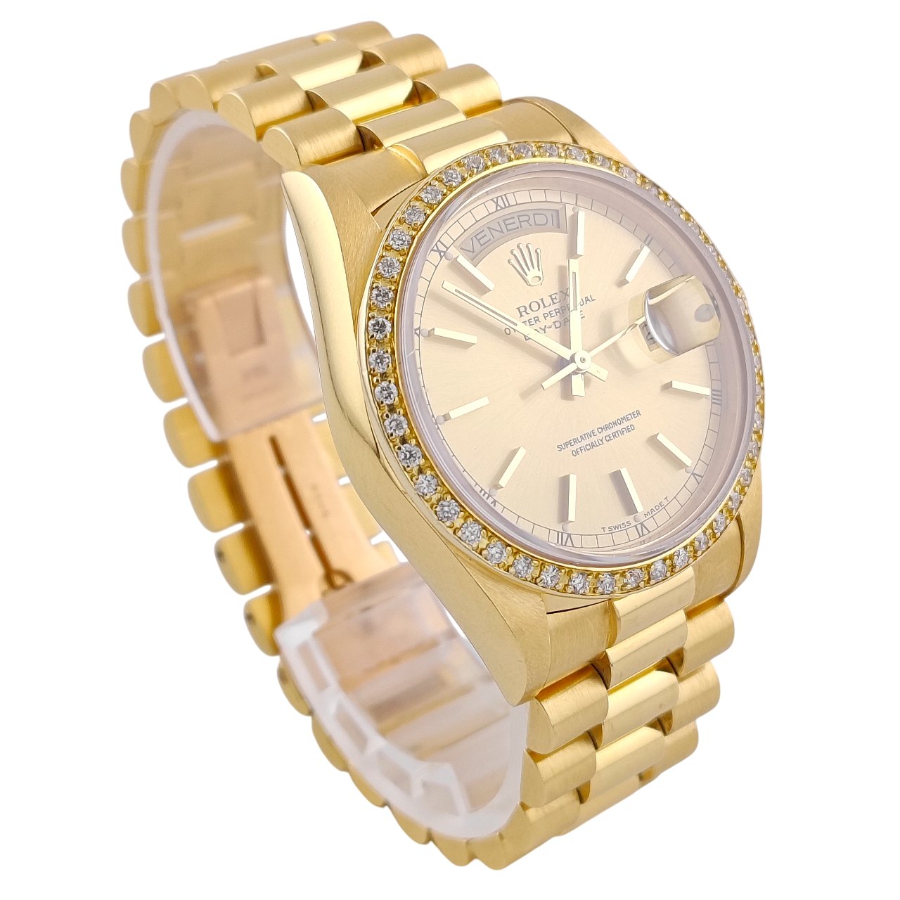 Day-Date 36 Champagner Diamond 1986 - 18038