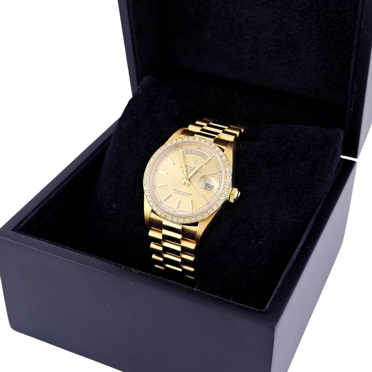 Day-Date 36 Champagner Diamond 1986 - 18038