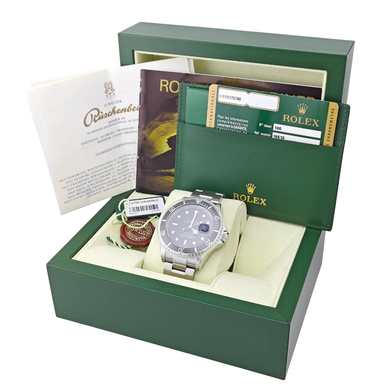 Submariner Date 2011 - 16610 Rehaut / Random