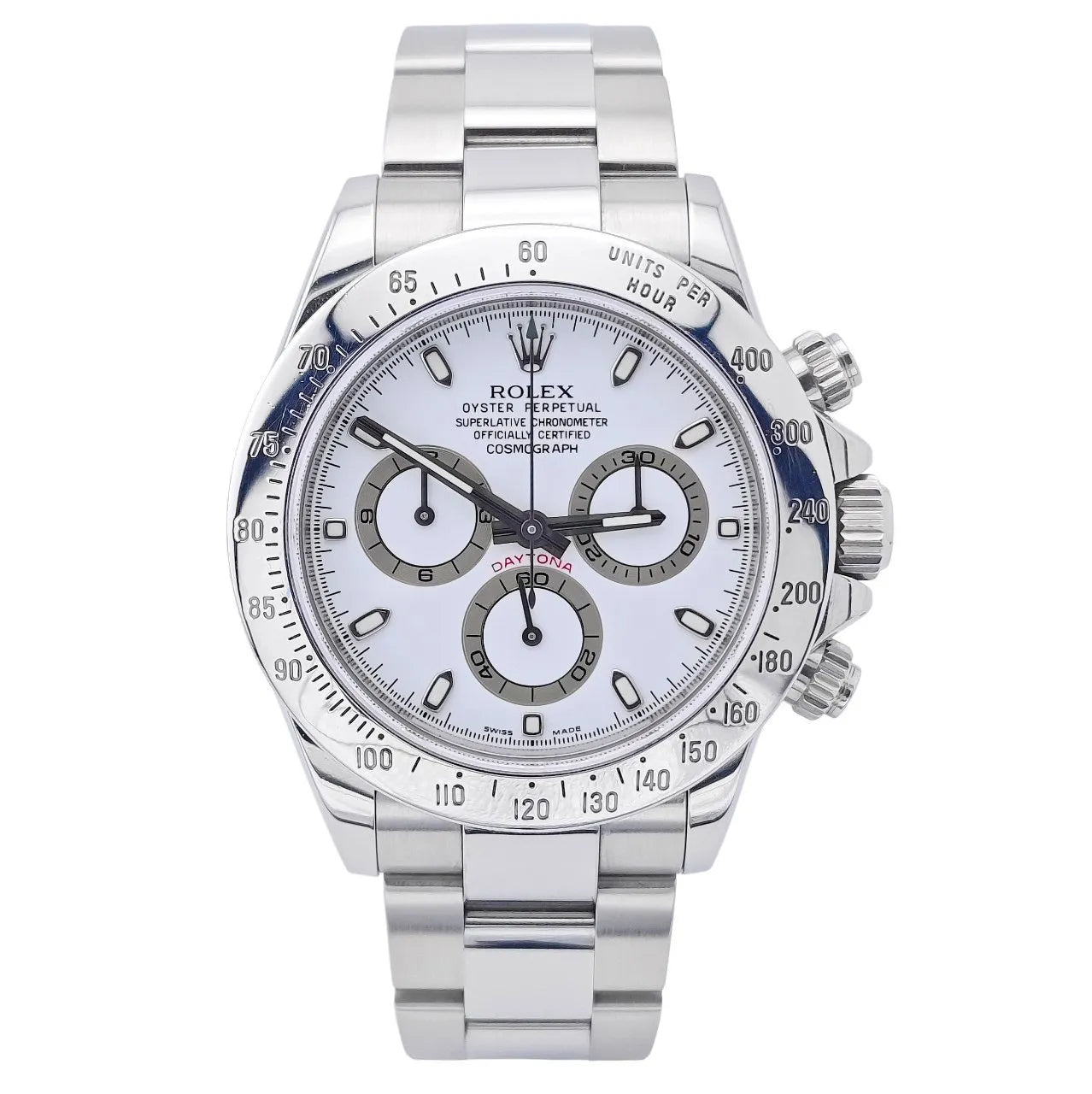 Daytona Stahl Weiß APH Dial V-Serie 2008 - 116520