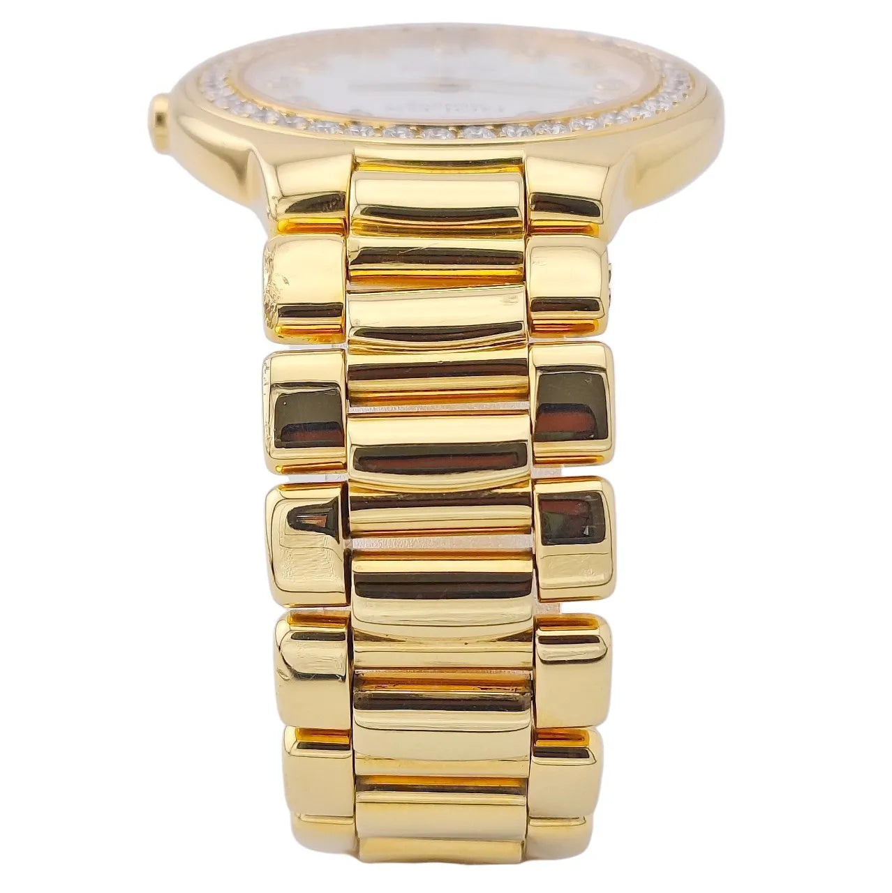 Cellini Gold 36 Factory Dial & Diamond Bezel 1998 - 6663/8