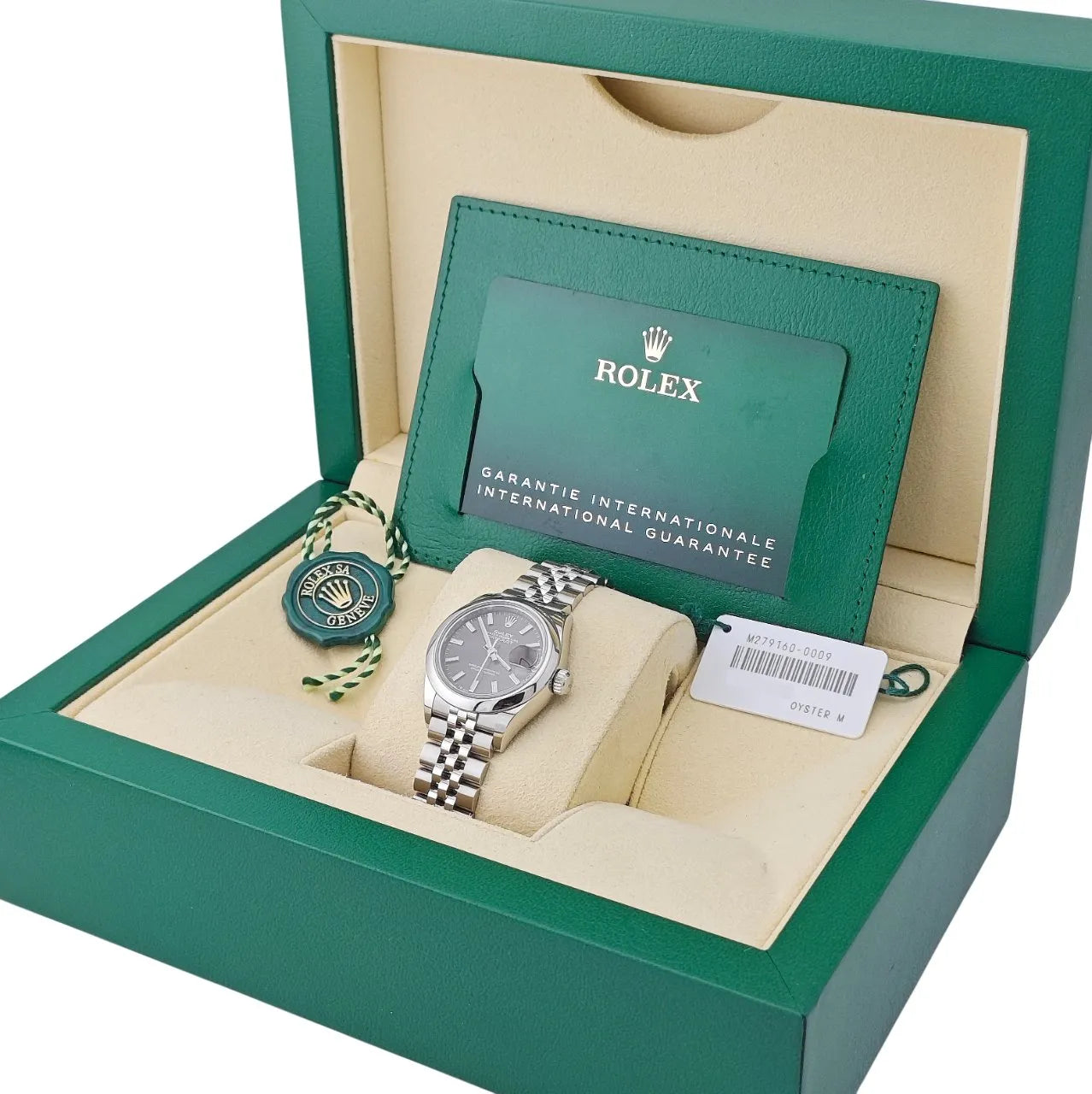 Lady Datejust 28mm Rhodium Grau Jubilee 2021 - 279160