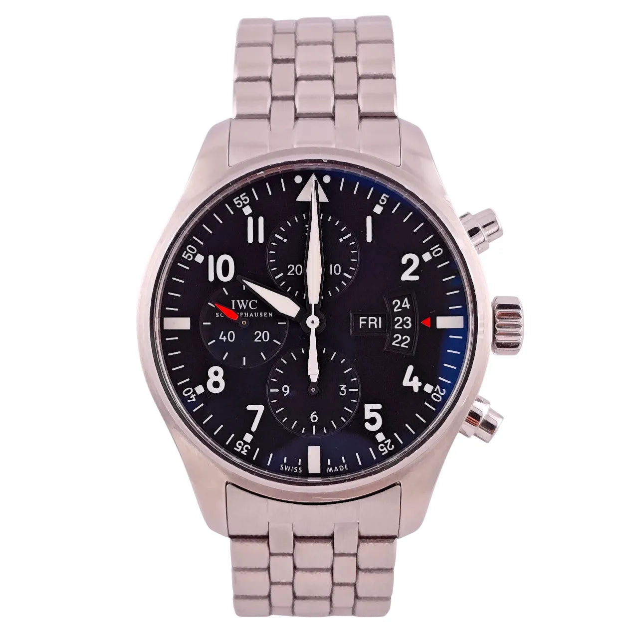 Flieger Chronograph 43mm Schwarz 2012 - IW377704