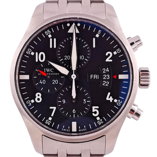 Flieger Chronograph 43mm Schwarz 2012 - IW377704