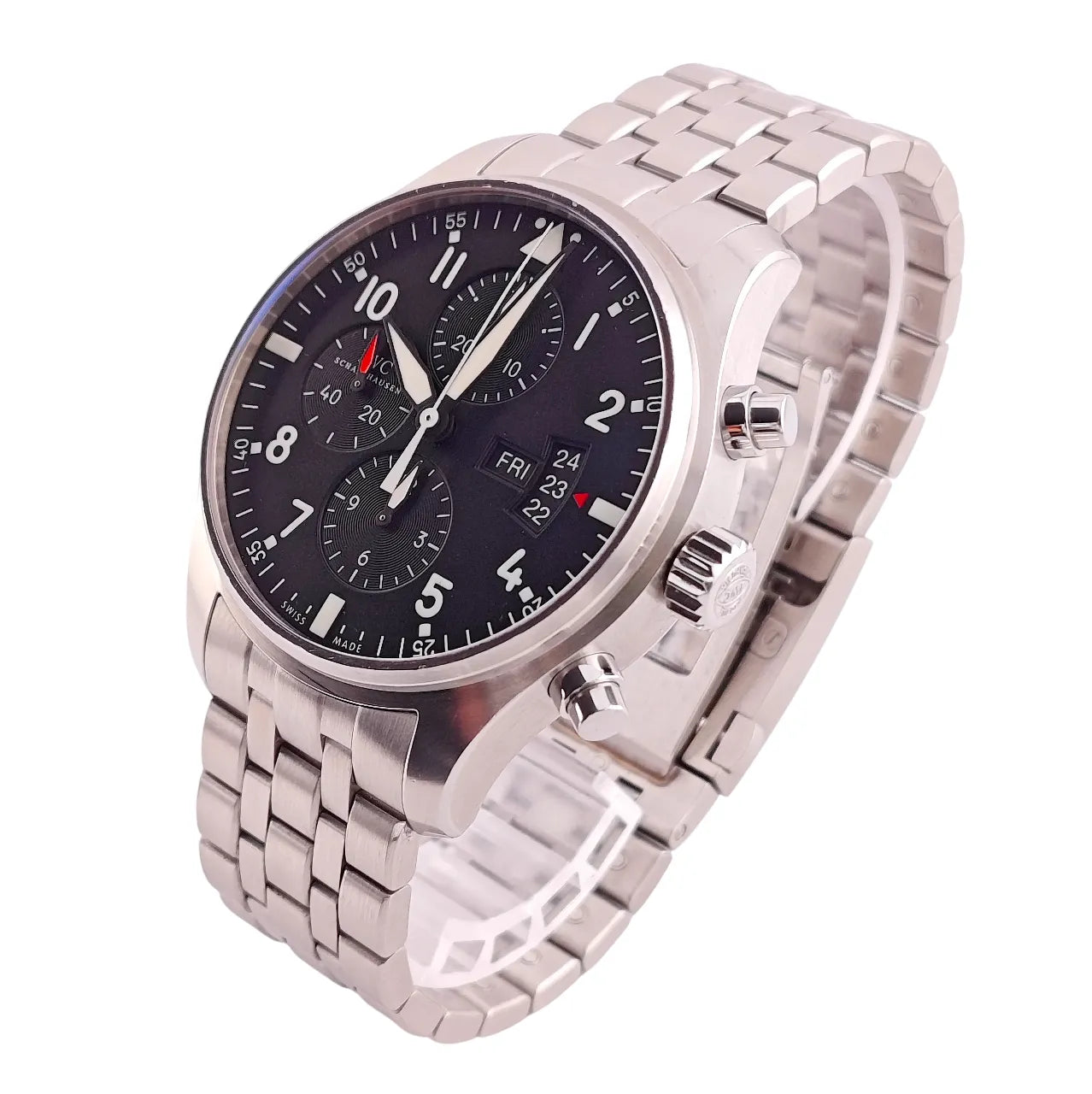 Flieger Chronograph 43mm Schwarz 2012 - IW377704