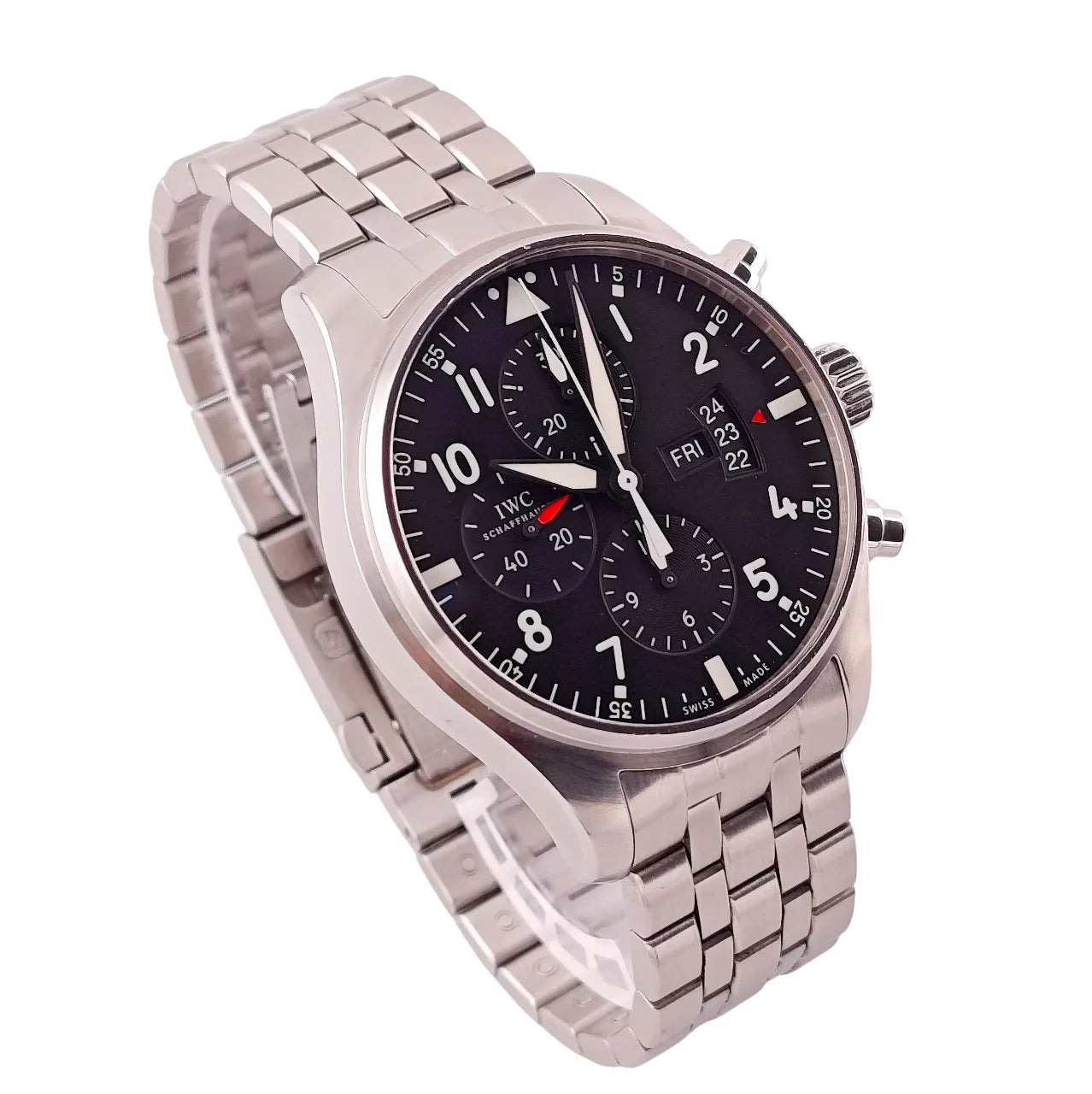 Flieger Chronograph 43mm Schwarz 2012 - IW377704