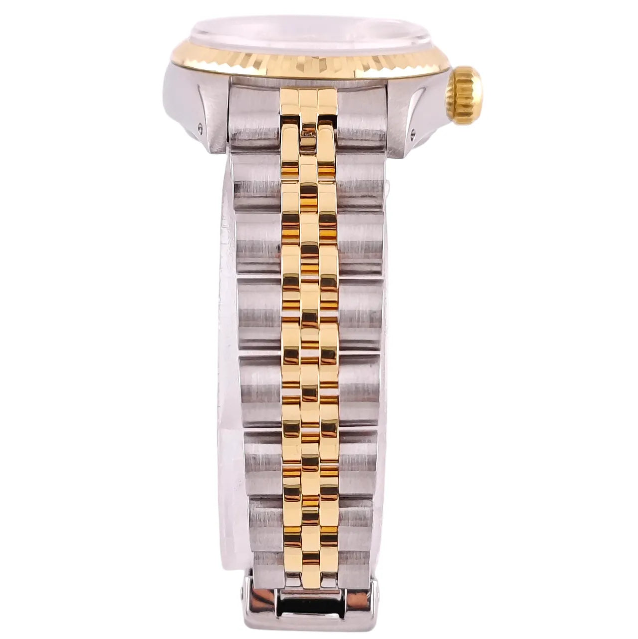 Lady Datejust 26 Stahl Gold Jubilee Rhodium Grau Diamond Dial 1994 - 69173