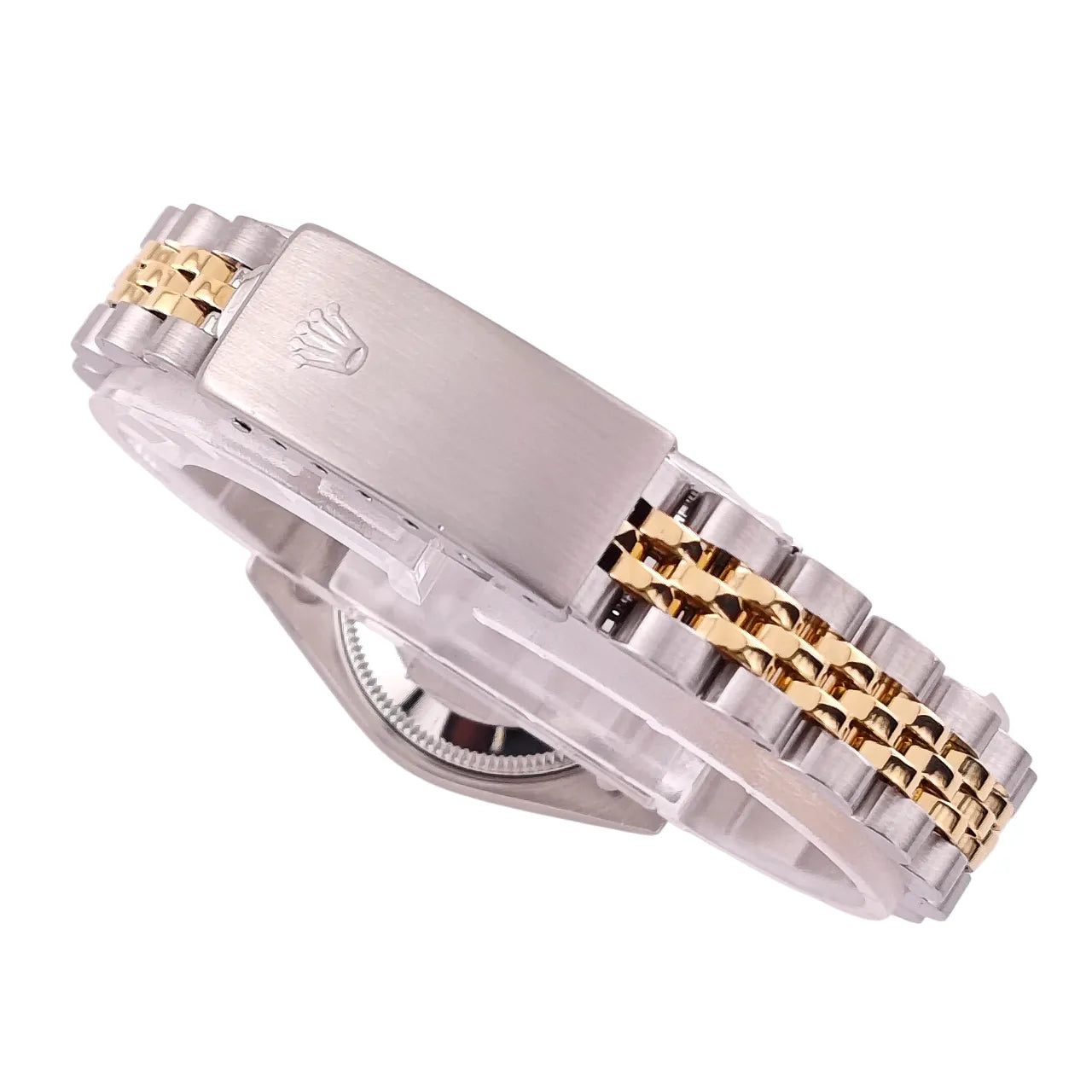 Lady Datejust 26 Stahl Gold Jubilee Rhodium Grau Diamond Dial 1994 - 69173