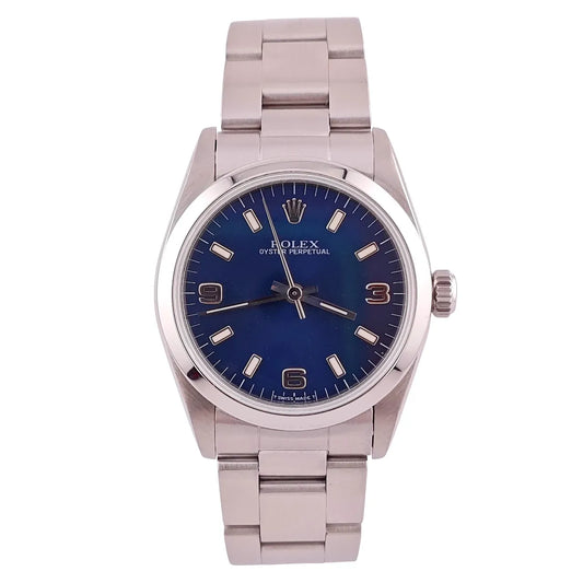 Oyster Perpetual 31 Stahl Blue Dial 1998 - 67480