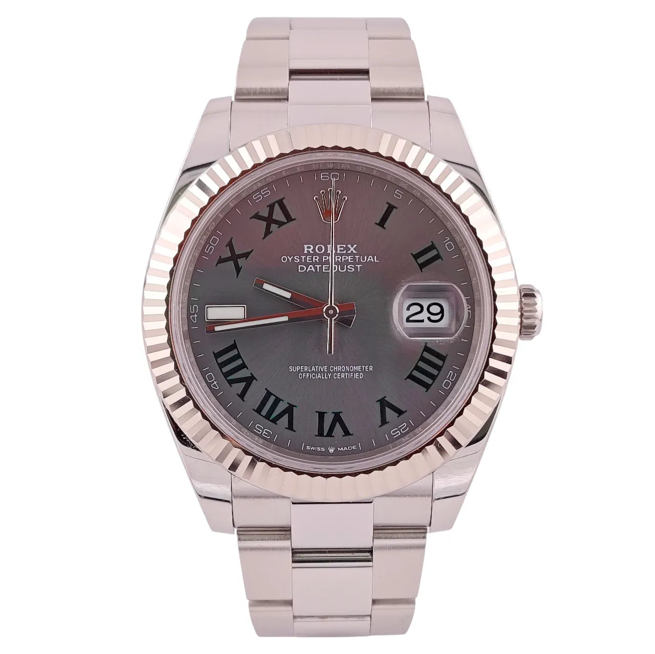 Datejust 41 Wimbledon Stahl Oyster 2024 - 126334