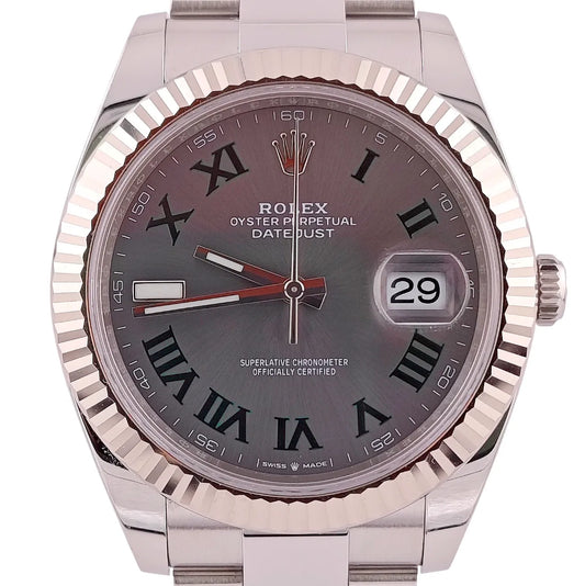 Datejust 41 Wimbledon Stahl Oyster 2024 - 126334