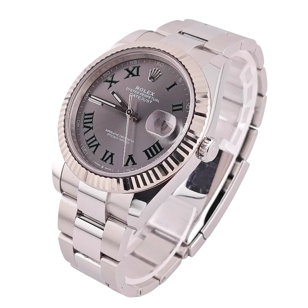 Datejust 41 Wimbledon Stahl Oyster 2024 - 126334