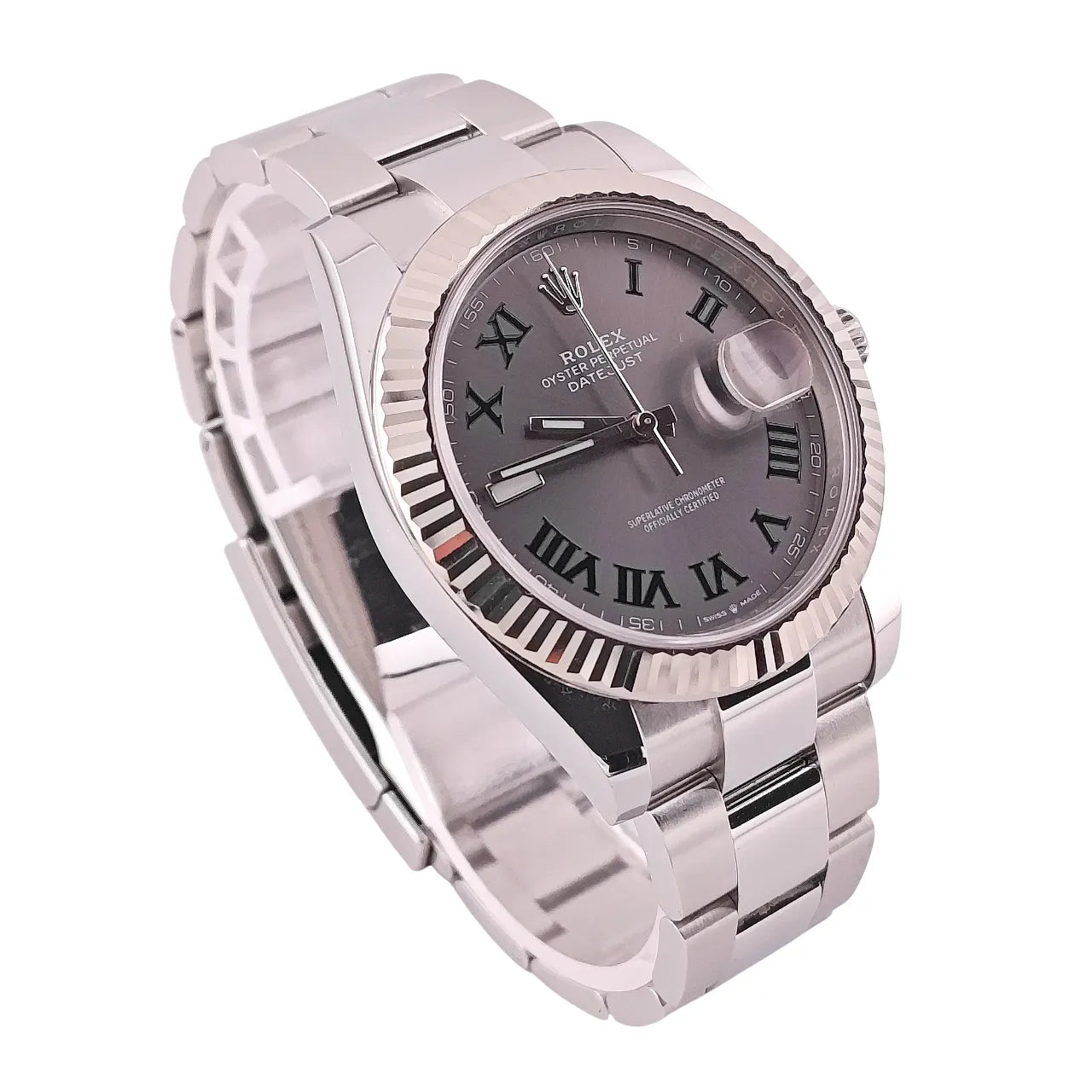 Datejust 41 Wimbledon Stahl Oyster 2024 - 126334