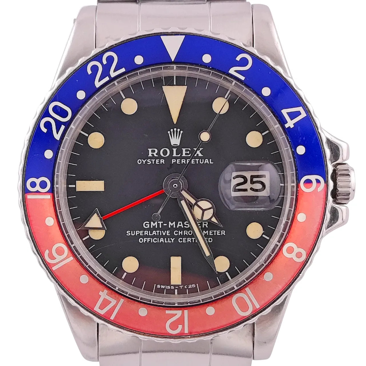 GMT Master Vintage Pepsi Mark 2 Dial 1971 - 1675