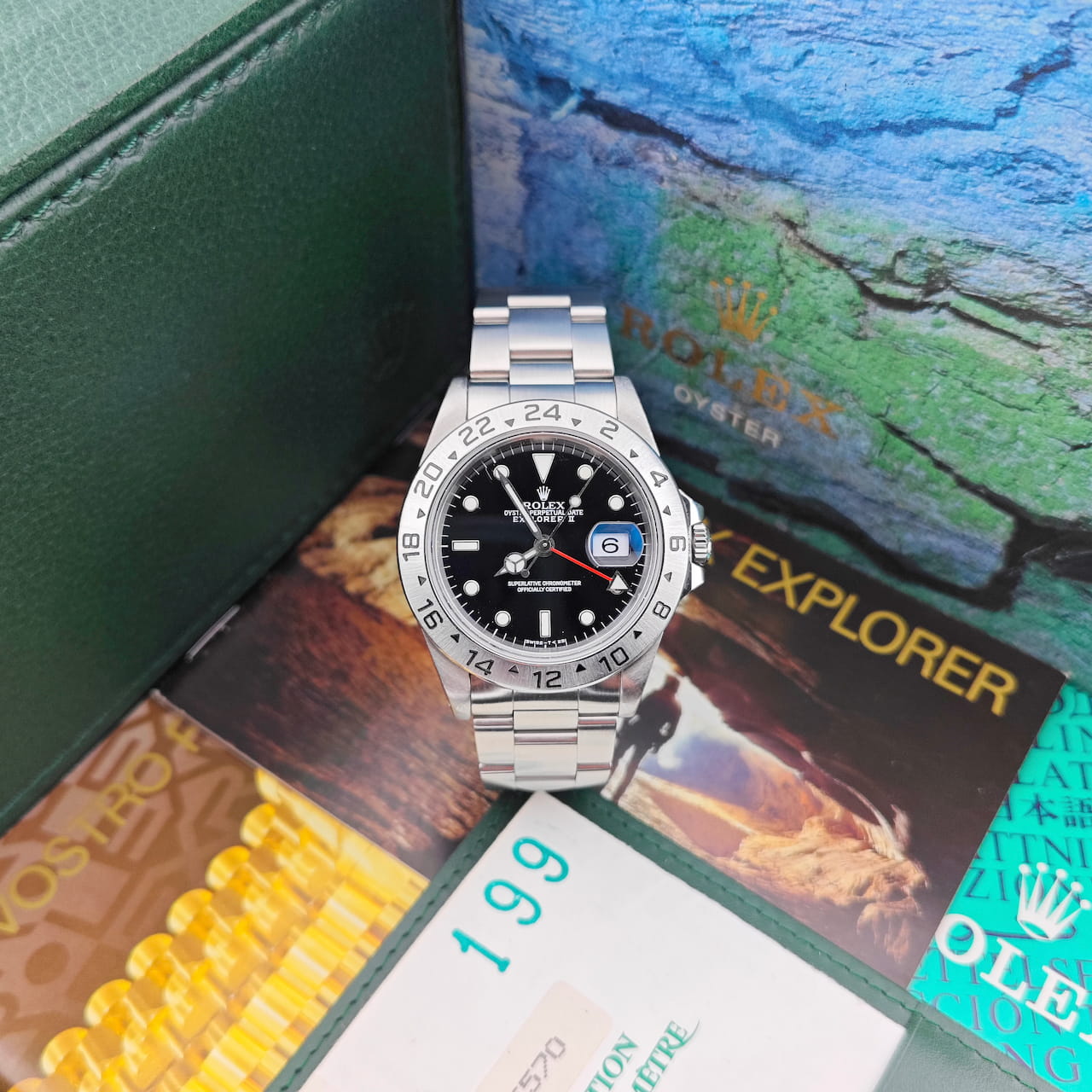 Explorer II 40mm Black Dial 1996 - 16570