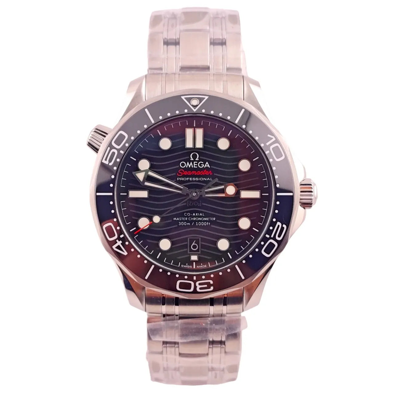 Seamaster Diver 300m Stahl Black - 210.30.42.20.01.001 Neu & Verklebt