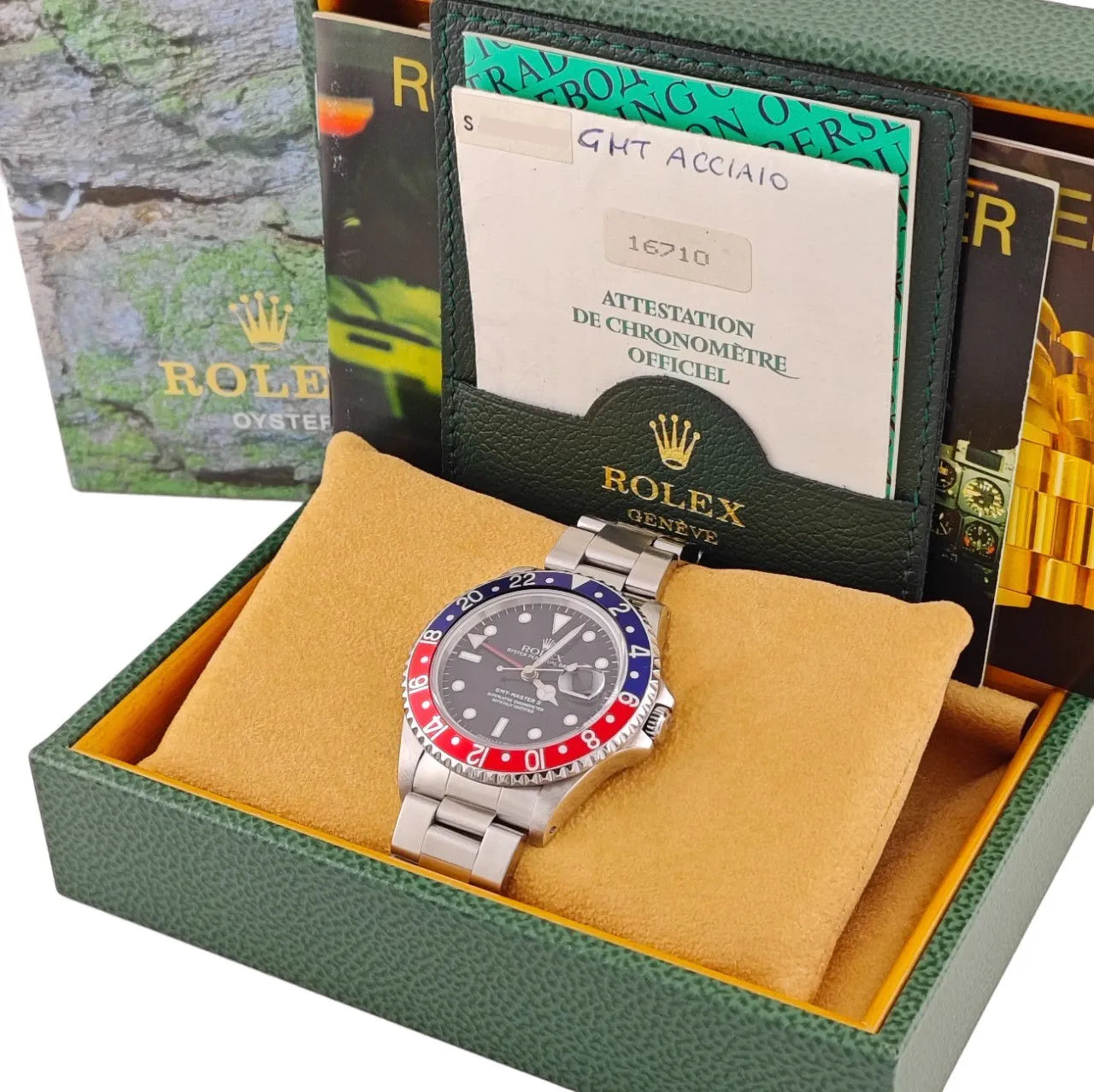GMT Master II Pepsi 1993 - 16710 S-Serie LC100 Fullset