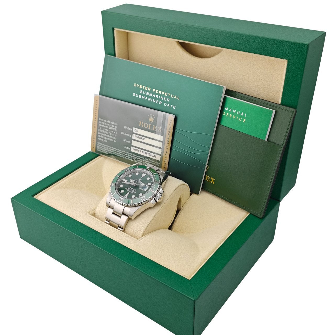 Submariner Date Hulk 2014 - 116610LV