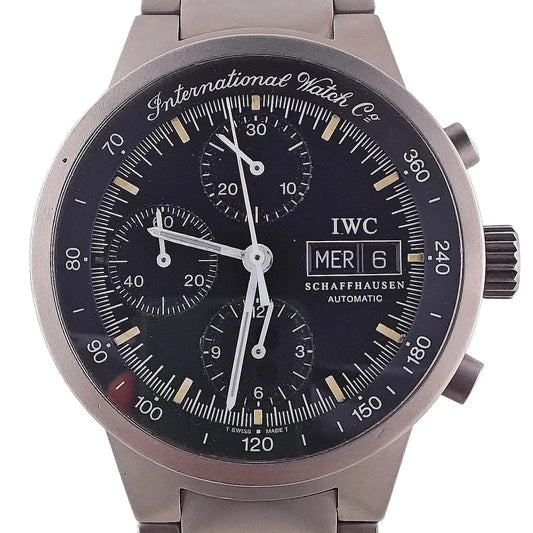 GST Chronograph Titan Ref. IW3707 – Schwarzes Zifferblatt 40mm