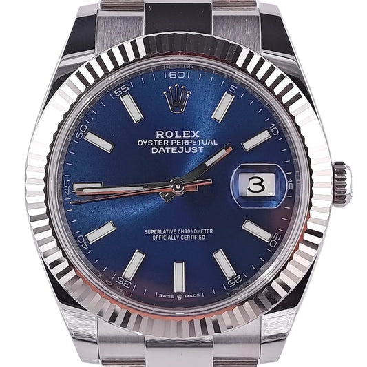 Datejust 41 Blau Oyster 126334 - 2022 LC100