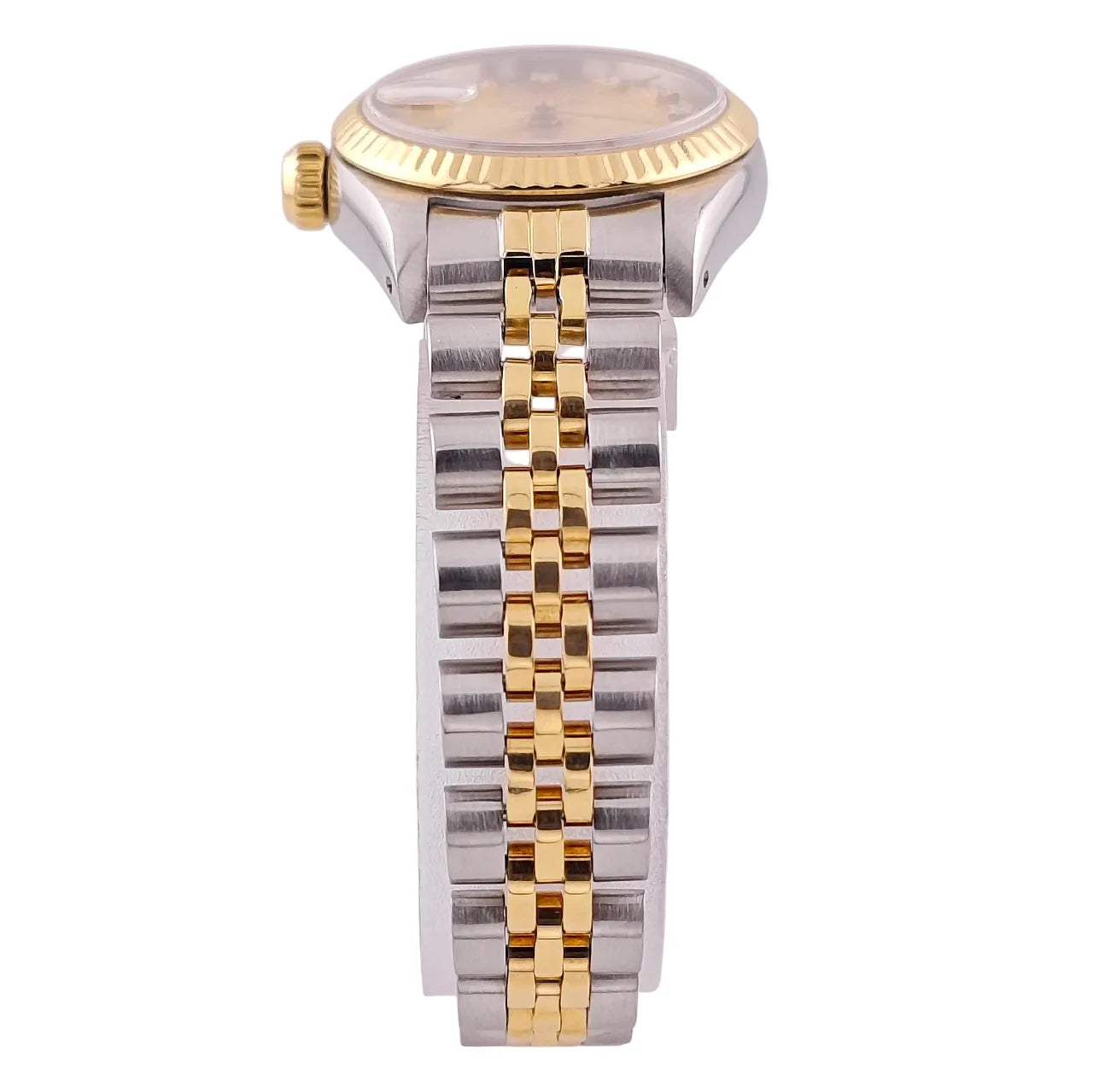 Datejust 26mm Champagne Diamond Dial Bi-Color Jubilee - 69173