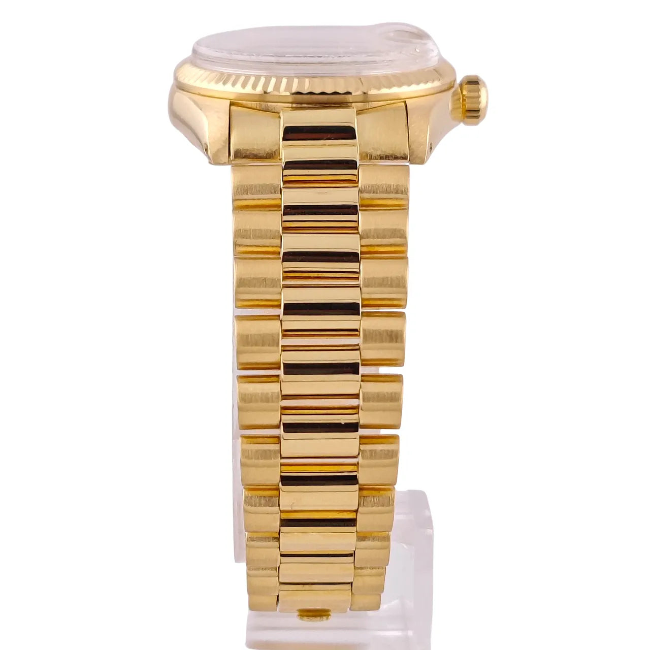 Datejust 31 President Band Gold Silver Diamond Dial - 6827