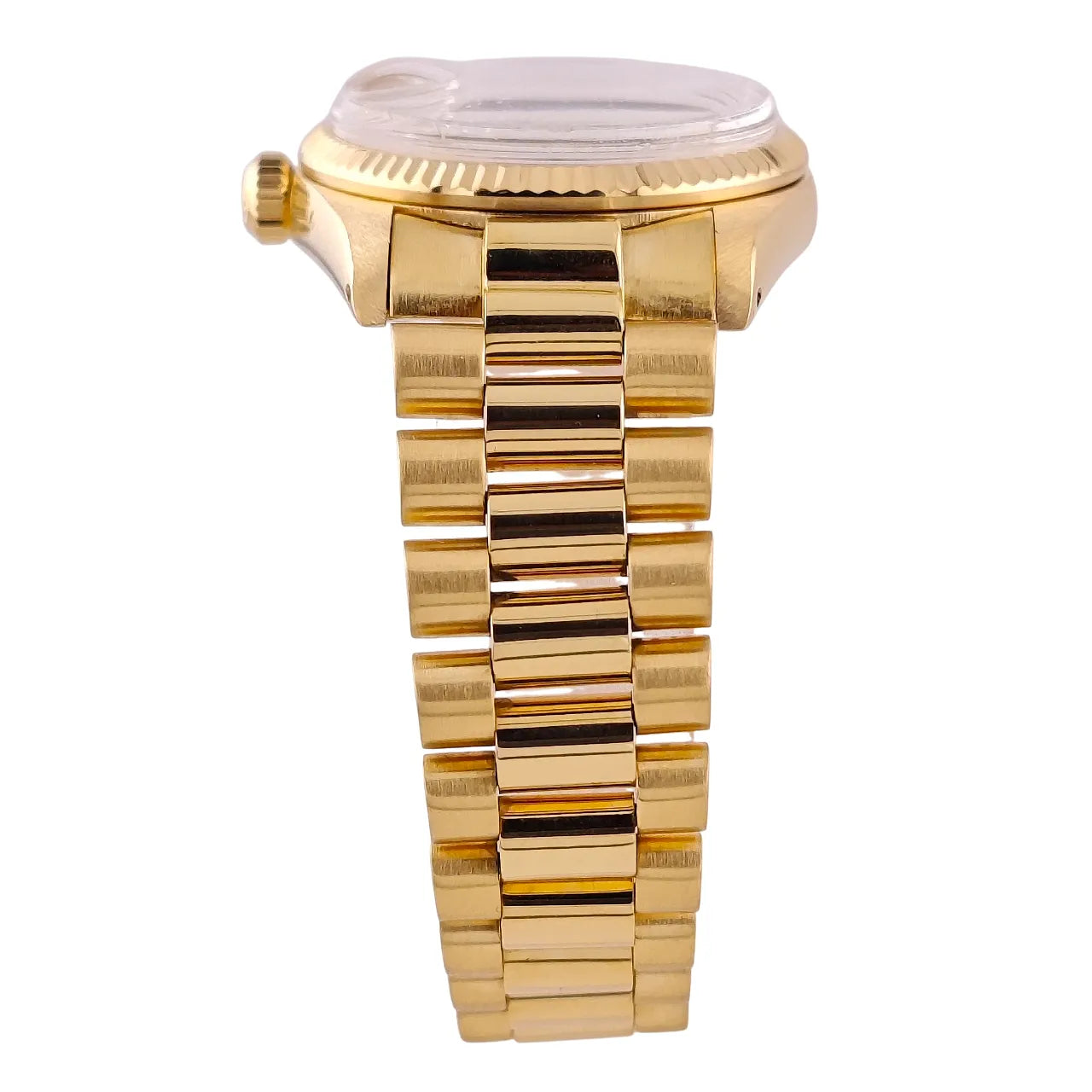 Datejust 31 President Band Gold Silver Diamond Dial - 6827