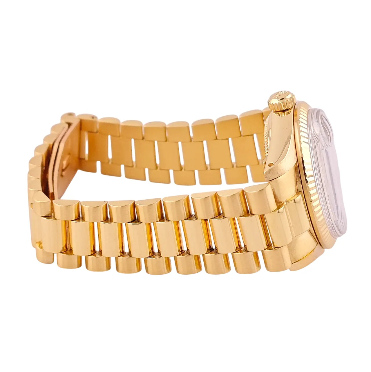 Datejust 31 President Band Gold Silver Diamond Dial - 6827