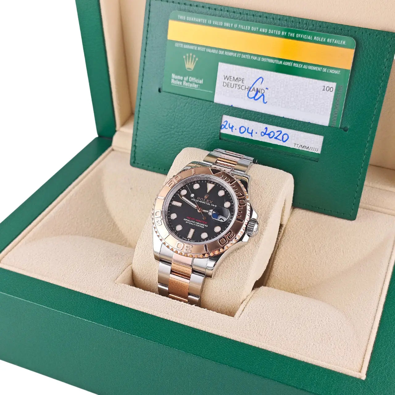 Yacht-Master 40 Stahl/Rosegold Black Dial 2020 - 126621