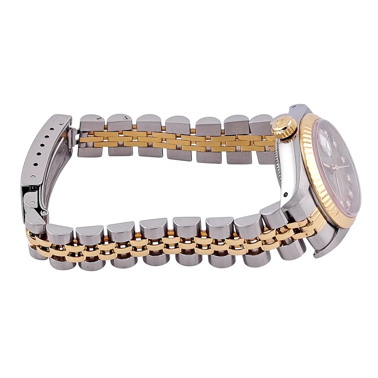 Lady-Datejust 26 Stahl/Gold Champagne Computer Dial 1986 – Ref. 69173