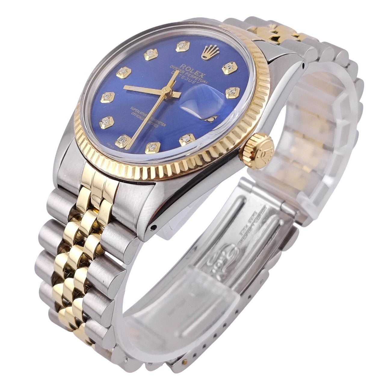 Datejust 36mm Jubilee Blau / Gold Diamant 1981 - 16013