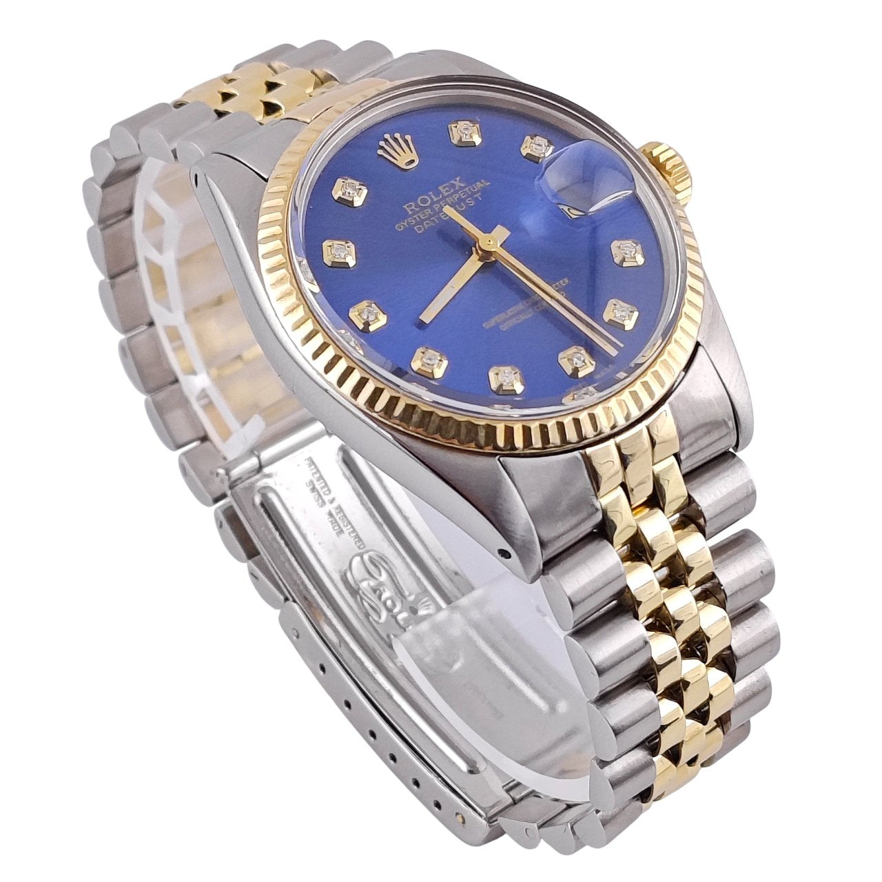 Datejust 36mm Jubilee Blau / Gold Diamant 1981 - 16013