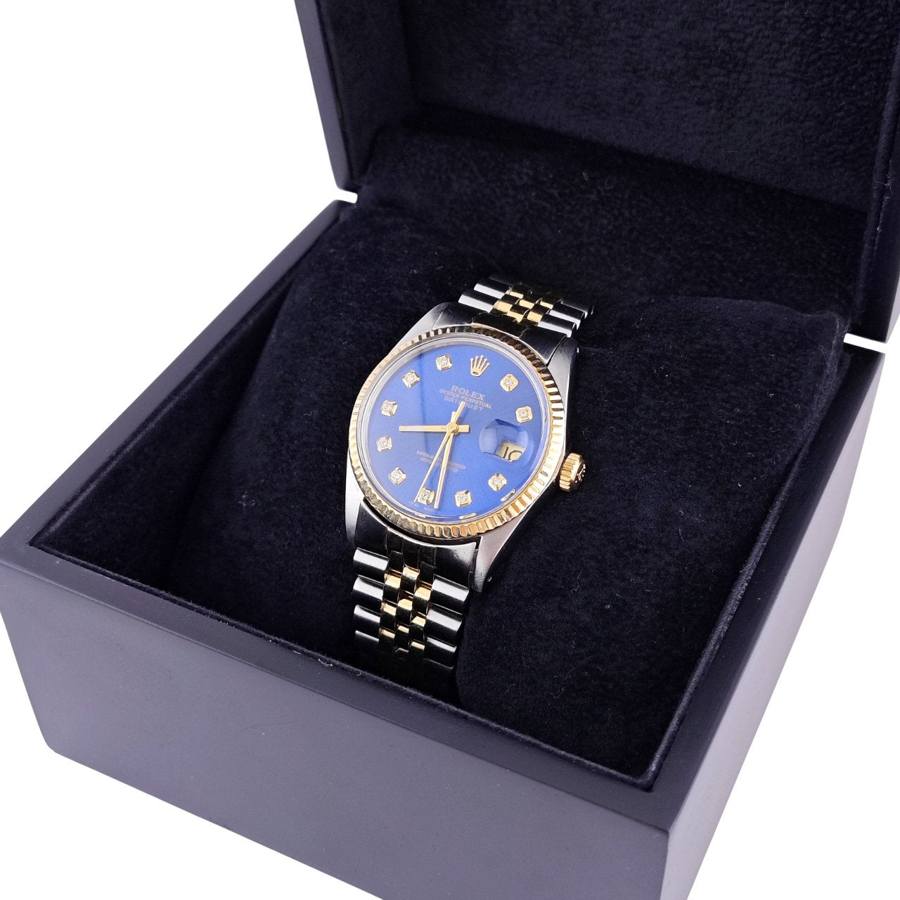 Datejust 36mm Jubilee Blau / Gold Diamant 1981 - 16013