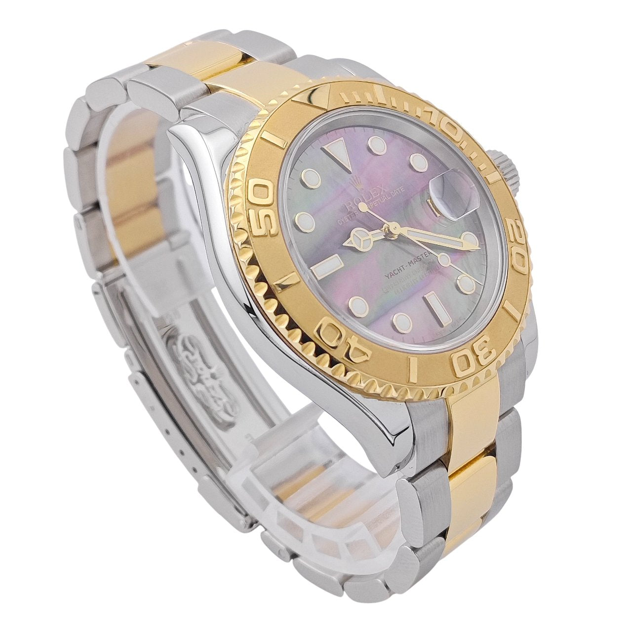Yacht-Master 40mm Stahl Gold Tahitian Perlmutt - 16623