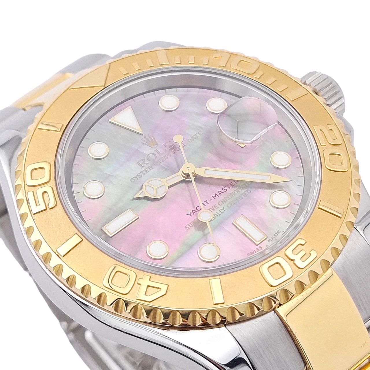 Yacht-Master 40mm Stahl Gold Tahitian Perlmutt - 16623