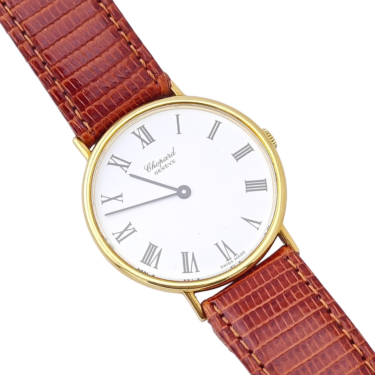 Chopard Geneve 1048 – Vintage 33mm 18K Gold 1980er