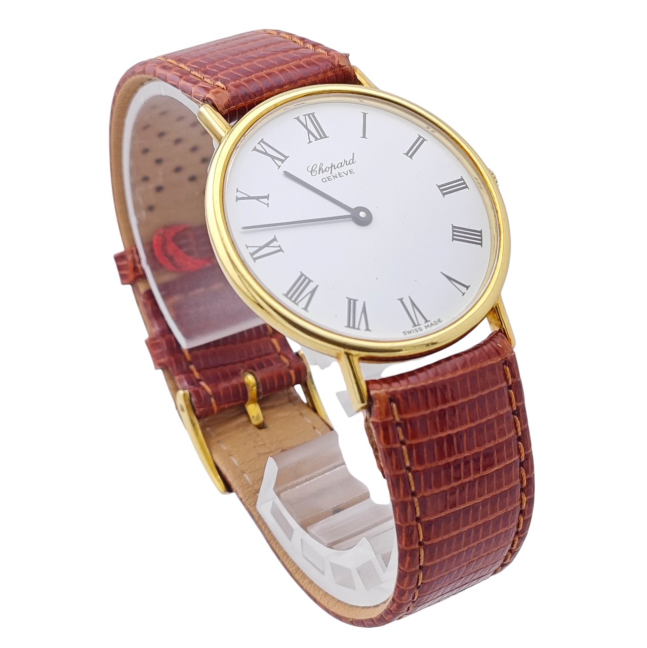 Chopard Geneve 1048 – Vintage 33mm 18K Gold 1980er