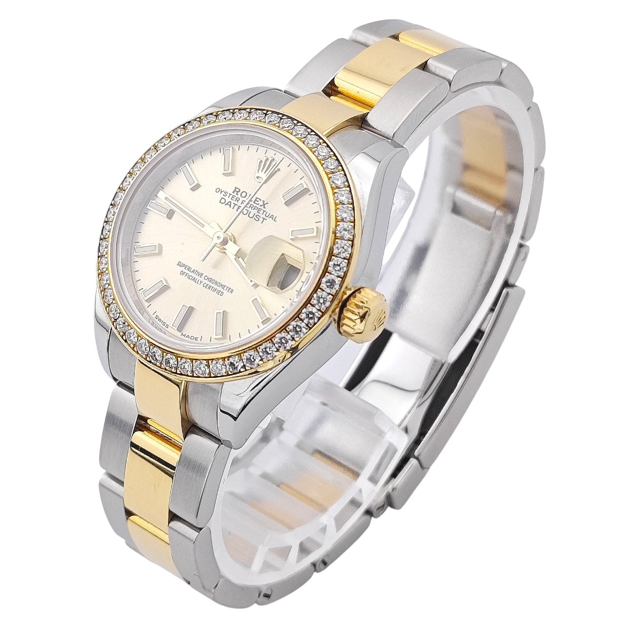 Lady Datejust 28mm Campagner Stahl Gold Diamant 2018 - 279383RBR