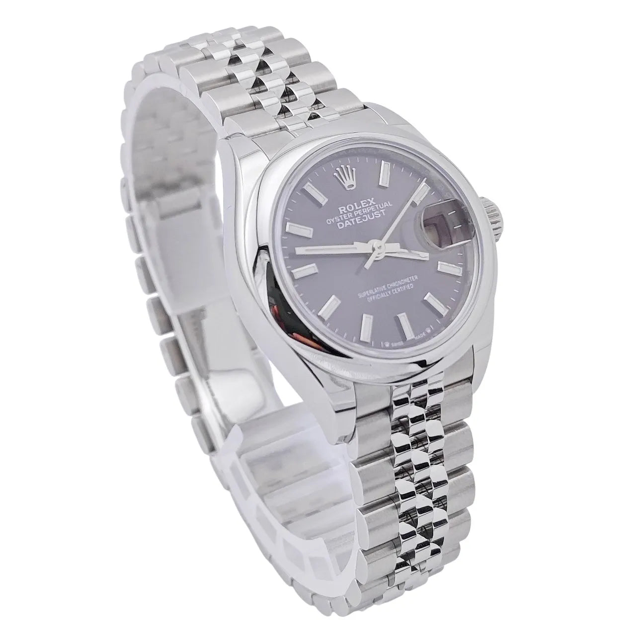 Lady Datejust 28mm Rhodium Grau Jubilee 2021 - 279160