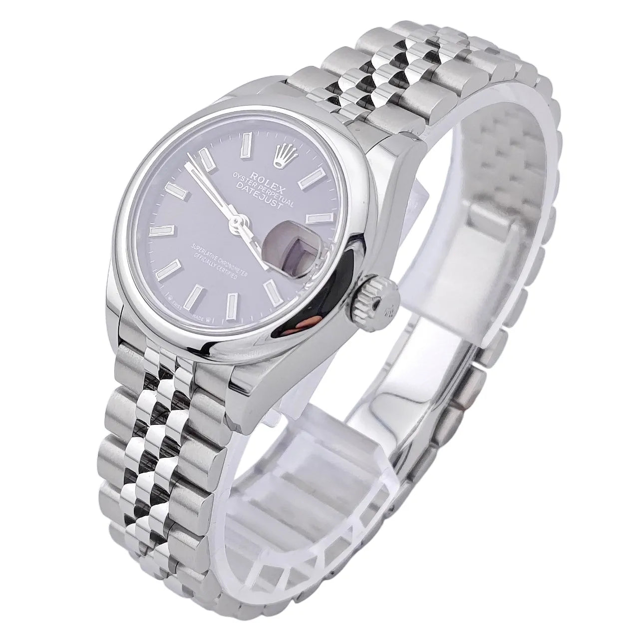 Lady Datejust 28mm Rhodium Grau Jubilee 2021 - 279160