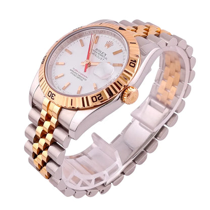 Datejust 36 Turn-O-Graph Stahl Rosegold White Mint Jubilee 2006 - 116261