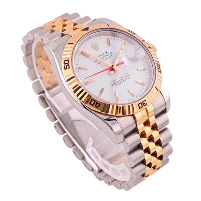 Datejust 36 Turn-O-Graph Stahl Rosegold White Mint Jubilee 2006 - 116261