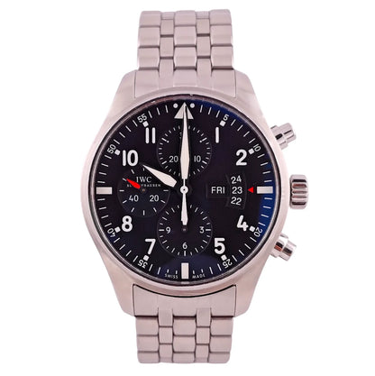 Flieger Chronograph 43mm Schwarz 2012 - IW377704
