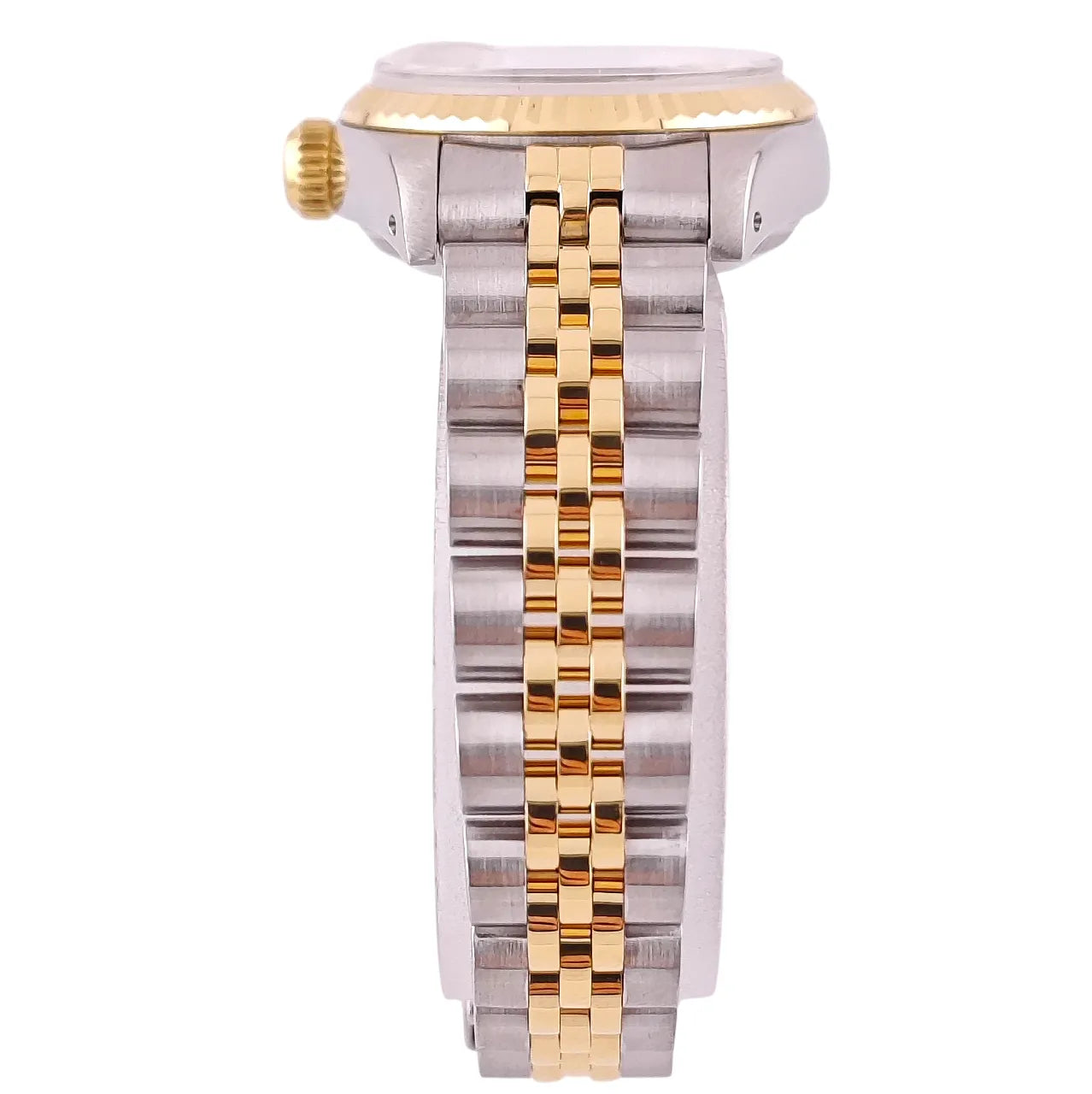 Lady Datejust 26 Stahl Gold Jubilee Rhodium Grau Diamond Dial 1994 - 69173