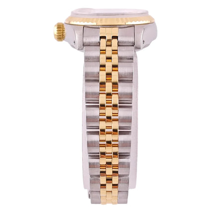 Lady Datejust 26 Stahl Gold Jubilee Rhodium Grau Diamond Dial 1994 - 69173