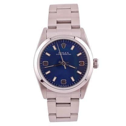 Oyster Perpetual 31 Stahl Blue Dial 1998 - 67480