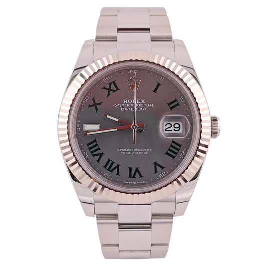 Datejust 41 Wimbledon Stahl Oyster 2024 - 126334