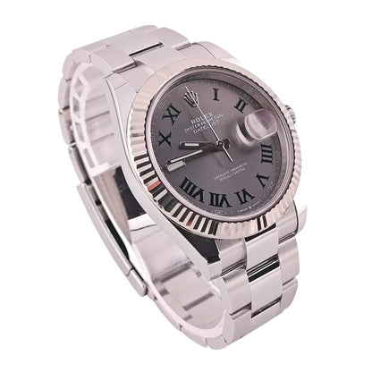 Datejust 41 Wimbledon Stahl Oyster 2024 - 126334